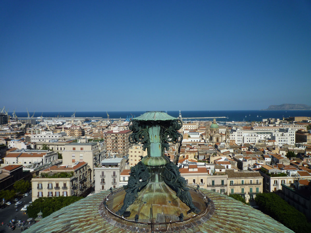 Palerme, vu du toit du Teatro Massimo