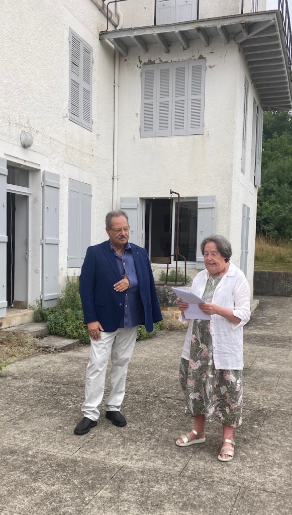 Angelo Pitrone et Edith de La Héronnière