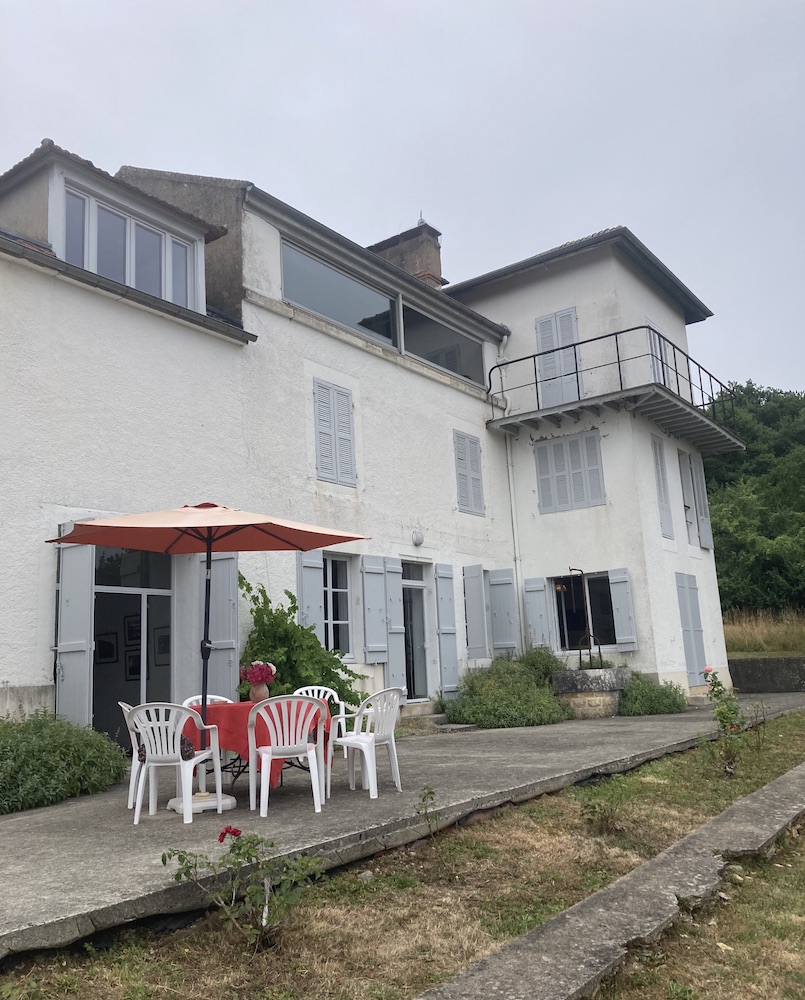 La maison Zervos à la Goulotte (Vézelay)
