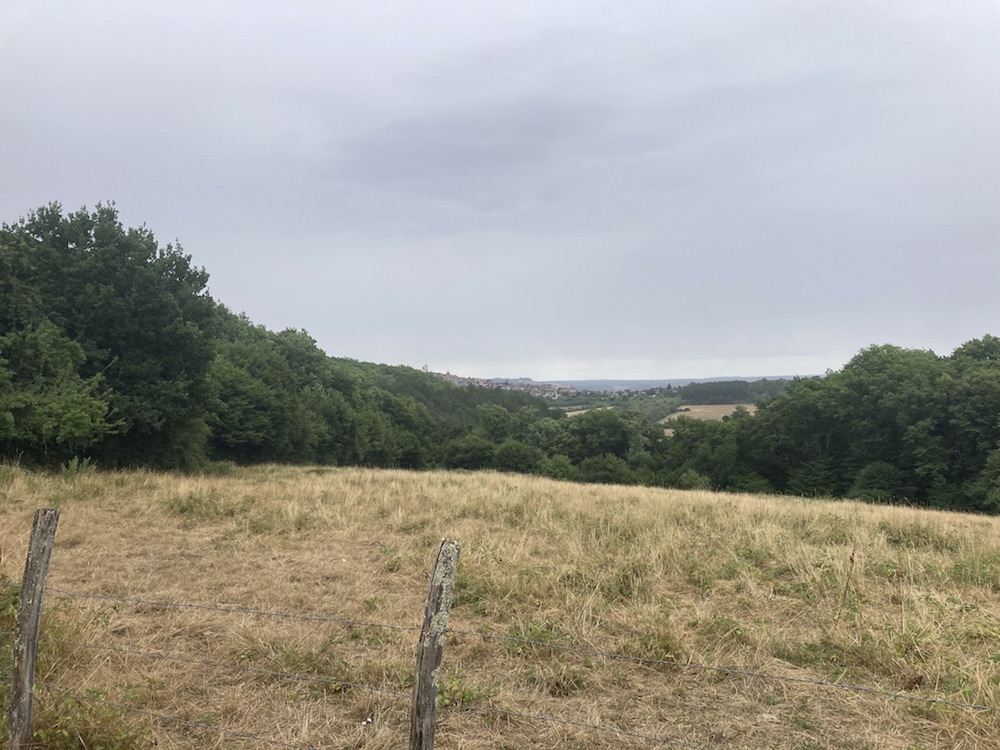 Vue sur Vézelay